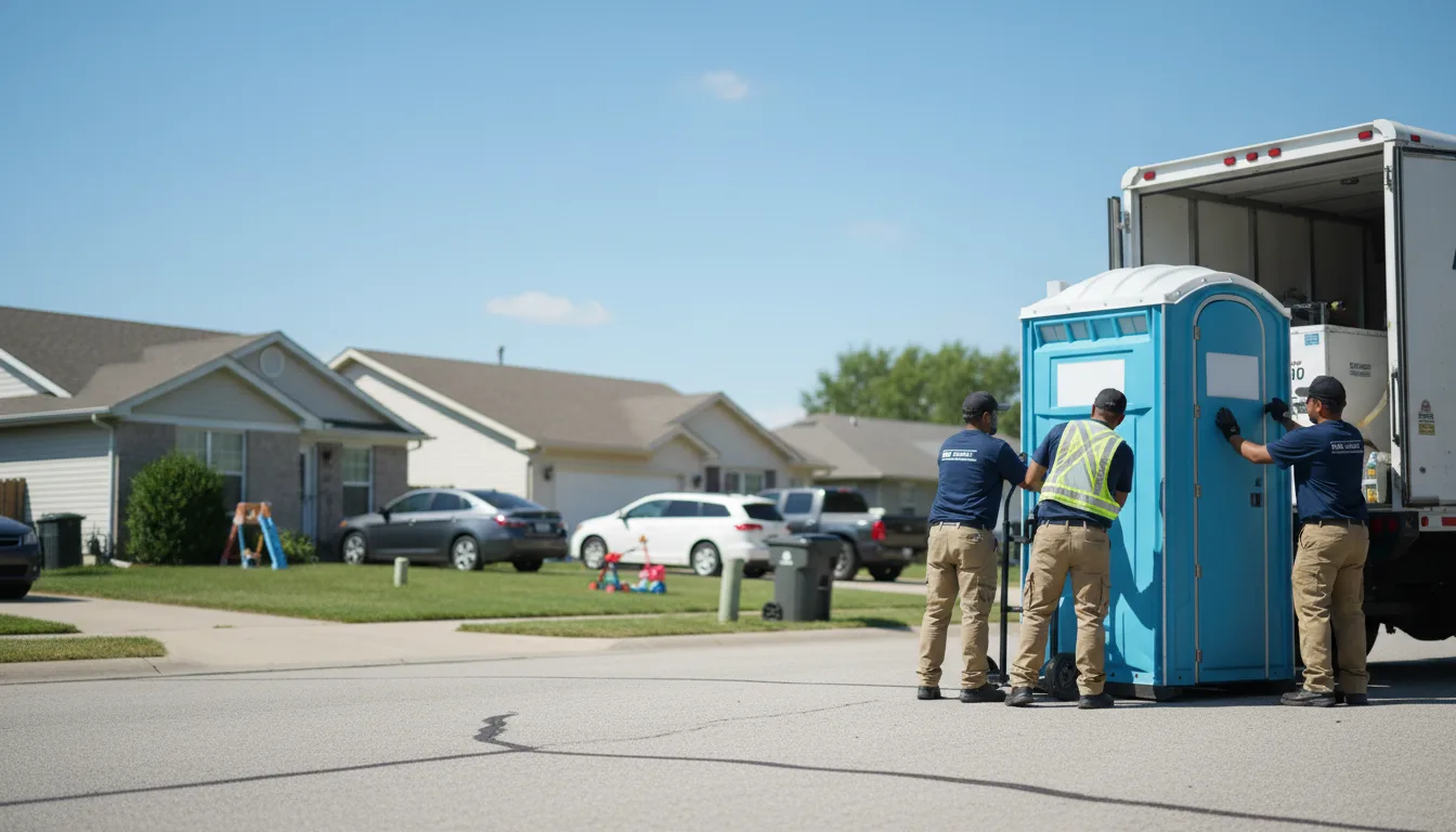 Standard Porta Potty Rentals in Milford, IL near me